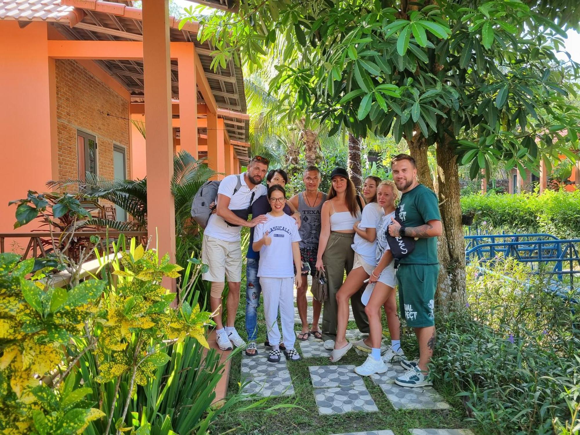 Anan Boutique Bungalows With Private Kitchen Duong Dong Exterior foto